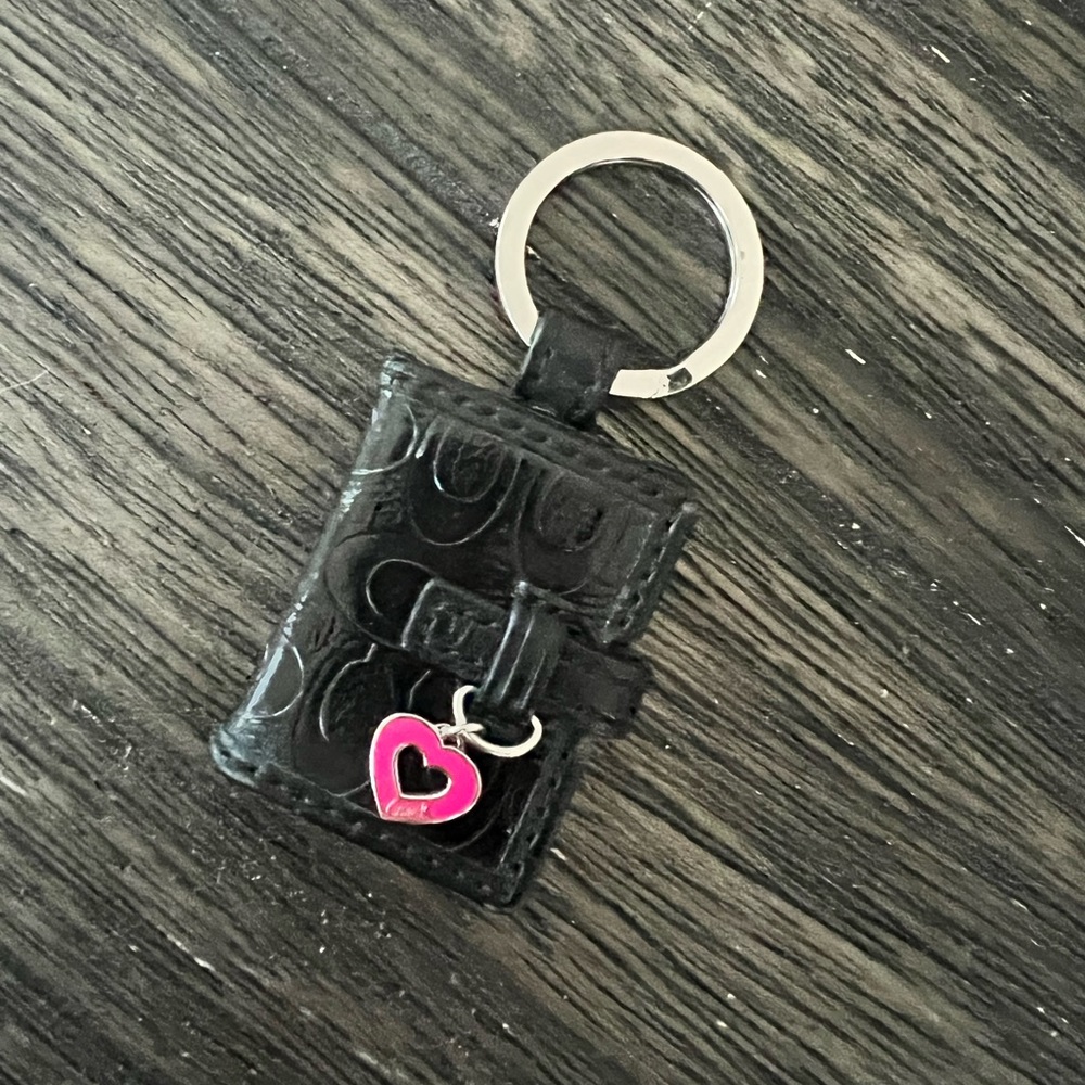 Coach Picture Frame Keychain